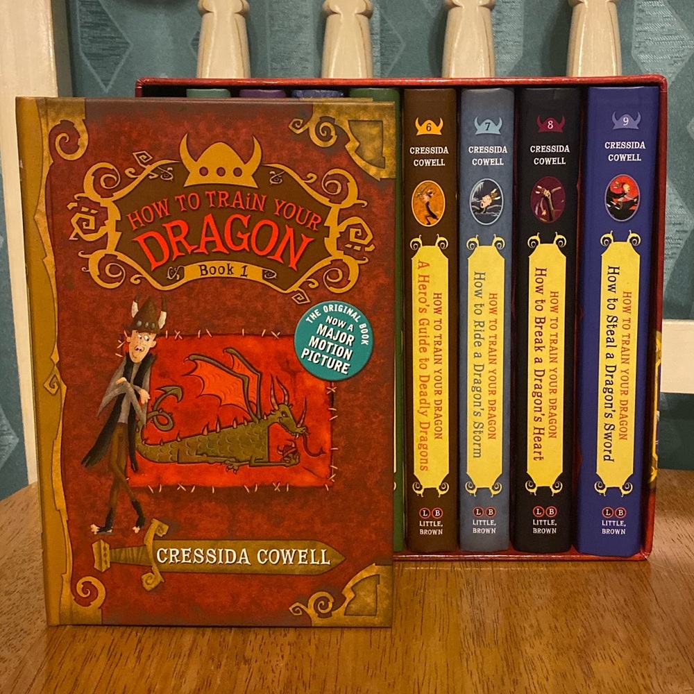How To Train Your Dragon novel series